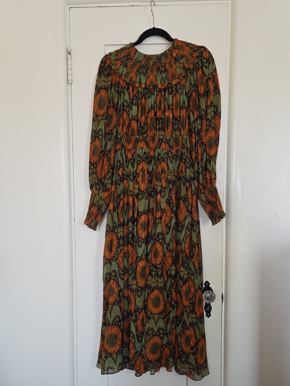 ULLA JOHNSON Nadira Maxi Dress Nocturne